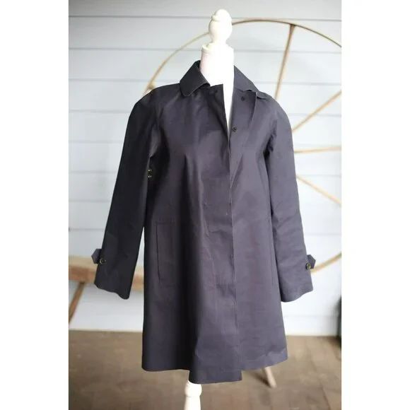 Mackintosh Travel Performance Waterproof Coat W/Wool Liner SZ 6 /Medium $1,560